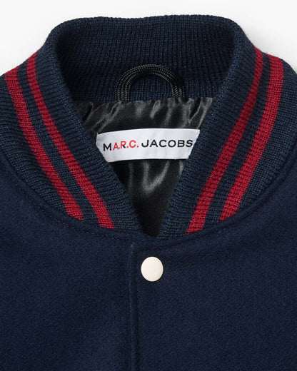 Marc Jacobs The A.P.C. X Marc Jacobs  Varsity Jacket Dark Navy/White