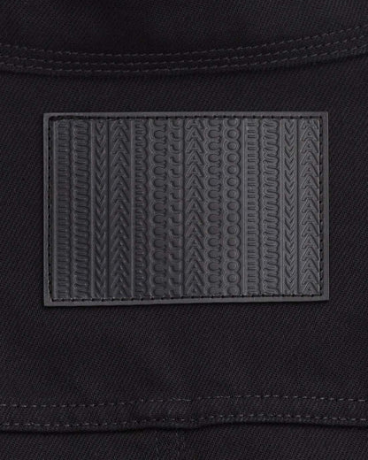 Marc Jacobs The Fluted Denim Jacket Black